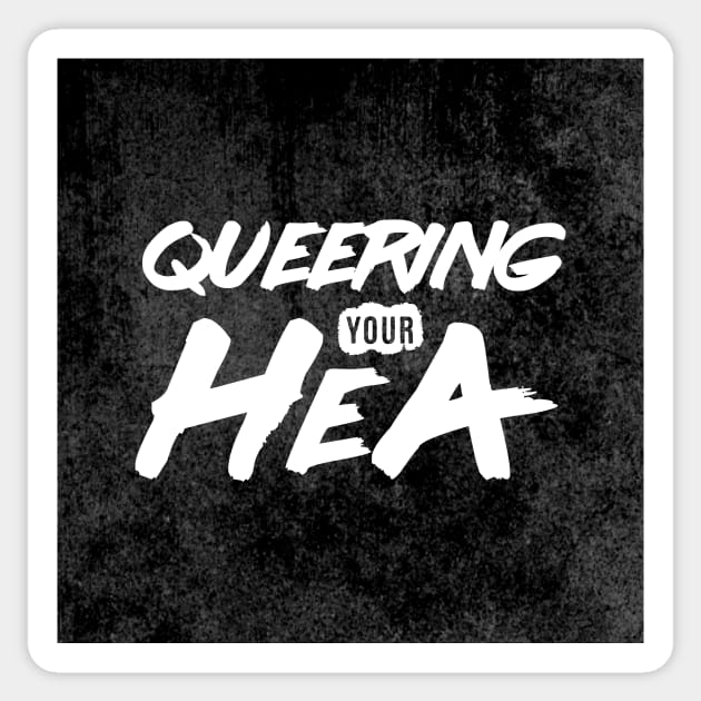 Queer Your HEA (black) Sticker by EE Ottoman's store